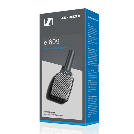 SENNHEISER INSTRUMENT MICROPHONE e 609 silver
