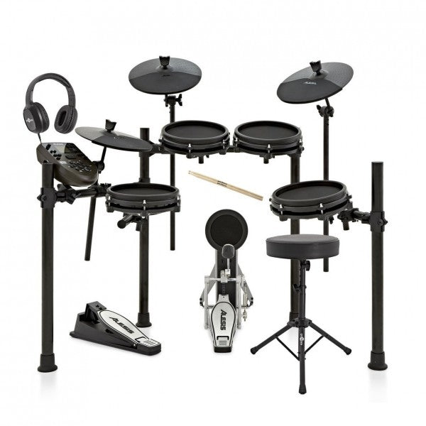 Alesis Kit Nitro Mesh Batteria elettronica a 8 pezzi con teste a rete