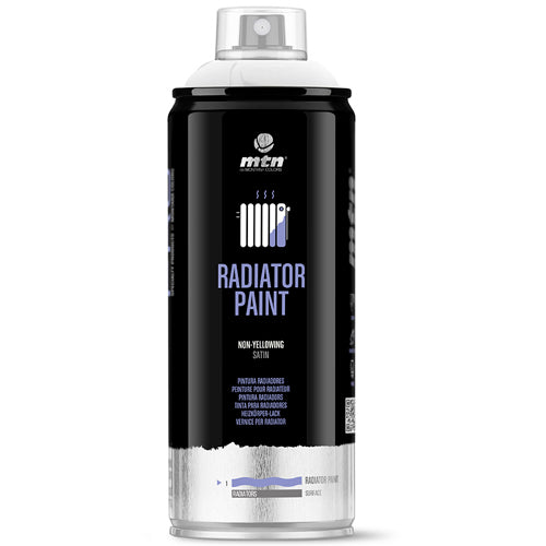 MTN PRO RADIATOR PAINT HEIZKÖRPER LACK SPRAY 400ML