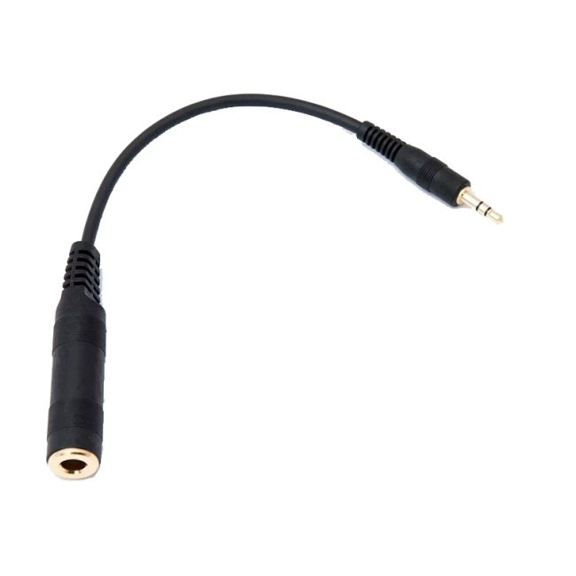 Sennheiser Cavo Adattatore 6.3mm (F) a 3.5mm (M), 10 cm