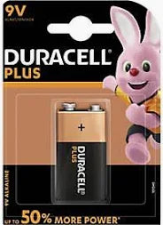 Pile DURACELL Plus, E-Block, 9 V, singole