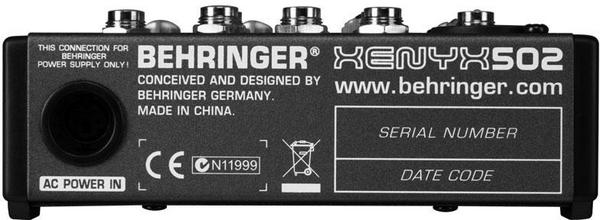 Behringer Xenyx 502
