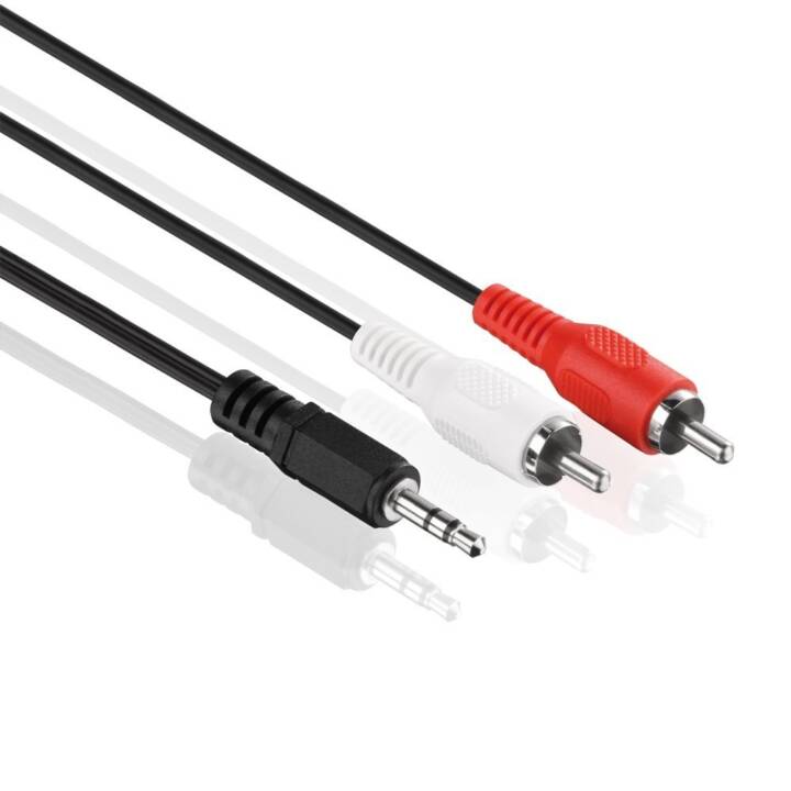 Cavo Audio Jack 3,5mm to Chinch RCA (stereo) 5m