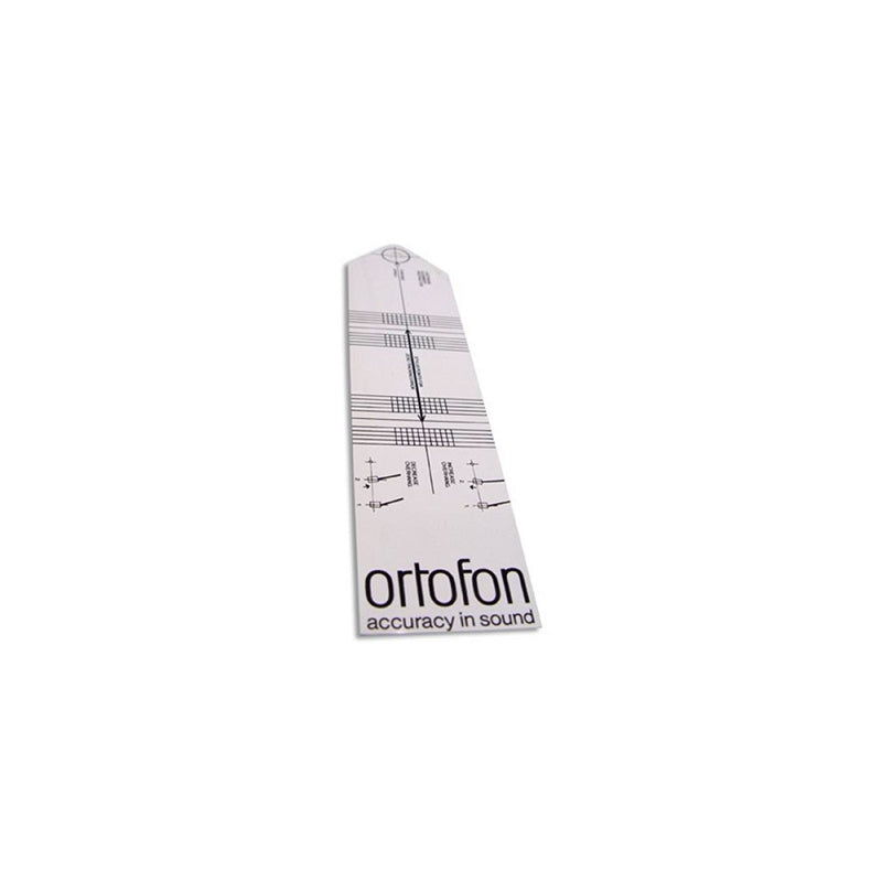 Ortofon cartridge alignment protractor