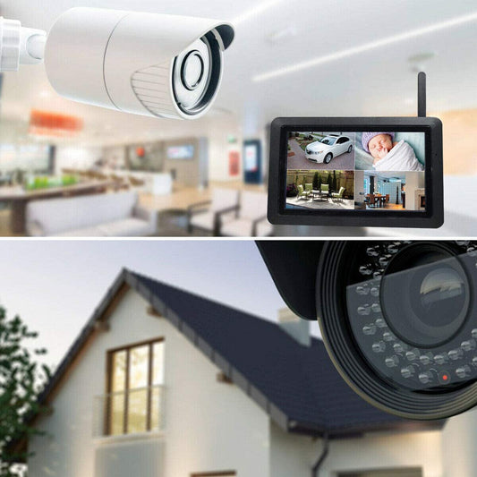 KIT VIDEOSORVEGLIANZA WIRELESS FULL HD
