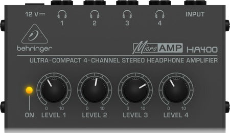 Amplificatore per Cuffie Behringer HA400 Microamp