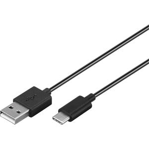 Cavo di carica USB-A a USB-C (1m) nero