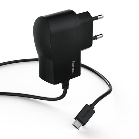TRASFORMATORE AC ADAPTER EU SUPPLY POWER TO USB MICRO - IN 100-240V - OUT 5V DC / 1 A