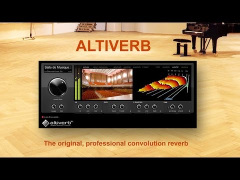 Altiverb 7 Regular (Convolution reverb plug-in software - Download Version)