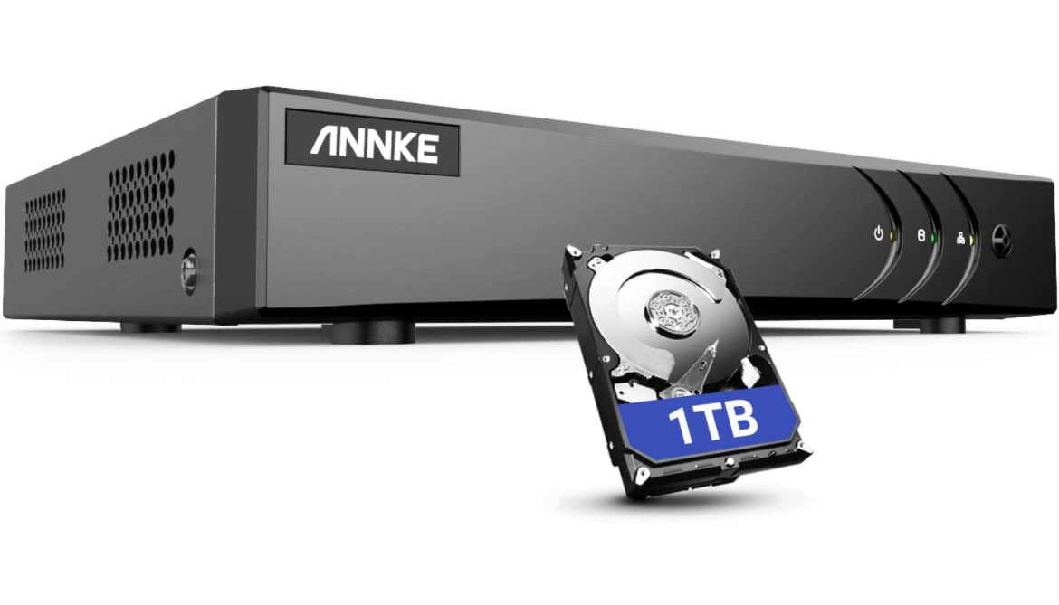 ANNKE TVI 5MP 4 Canali Network Digital Video H.265+ Recorder Video Sorveglianza Videoregistratore CCTV DVR/HVR/NVR