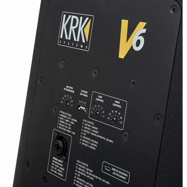 KRK Monitor da studio attivo black V6S4
