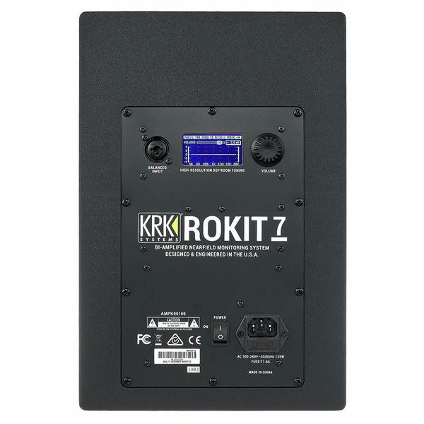 KRK Rokit RP7 G4 Black Studio Monitor