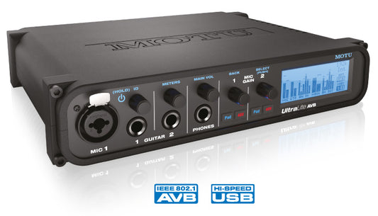 MOTU - UltraLite AVB USB-Audio-Interface