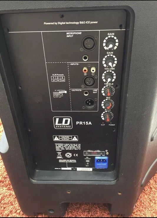 LD Systems Revolver PR 15A Cassa Audio Attivo (PAIR - COPPIA) - SecondHand