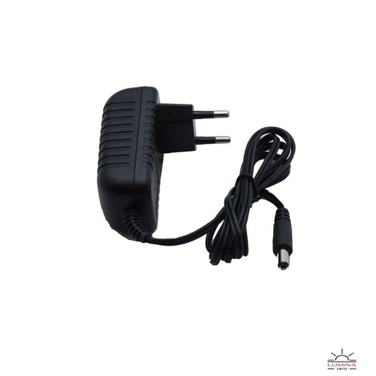 TRASFORMATORE AC ADAPTER EU SUPPLY POWER - IN 100-240V - OUT 12V DC / 1 A